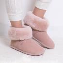 Ladies Albery Sheepskin Slipper Rose Extra Image 5 Preview
